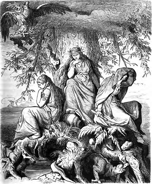 The Norns of Norse mythology