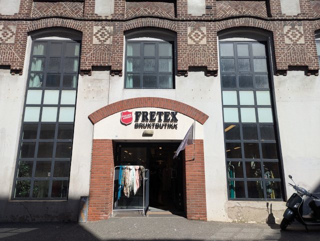 Fretex Bergen storefront