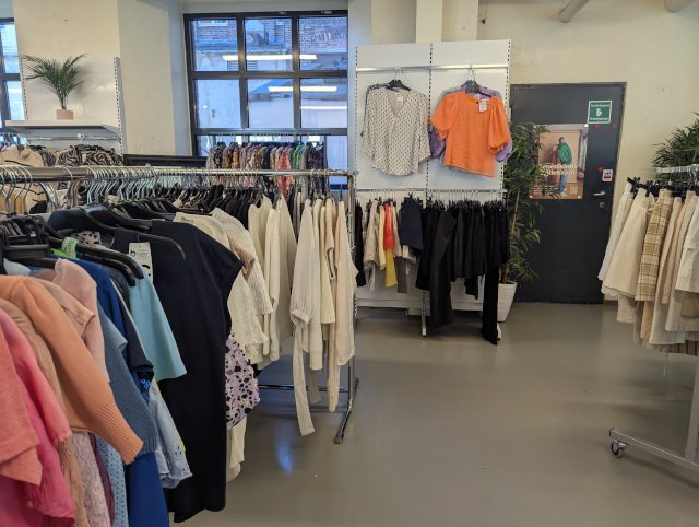 Inside Fretex Bergen