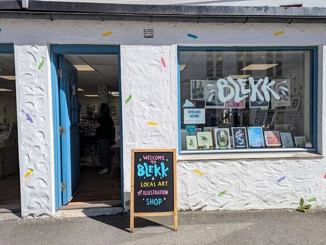 Blekk, gallery and shop in Bergen