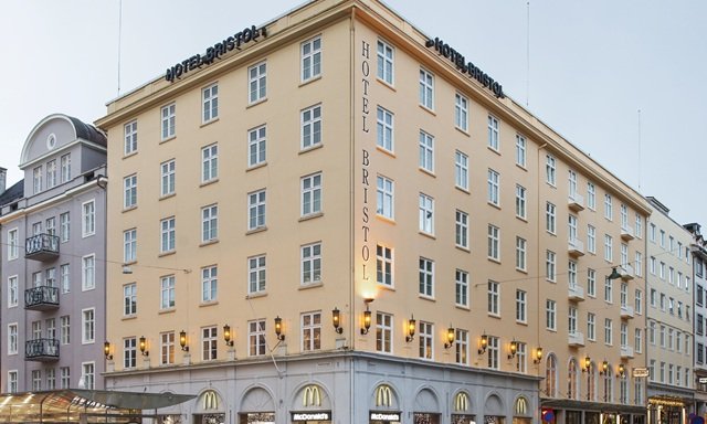 Thon Hotel Bristol Bergen outside