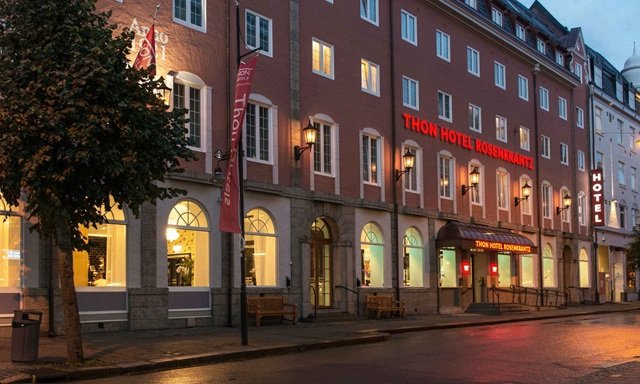 Thon hotel rozenkrantz facade