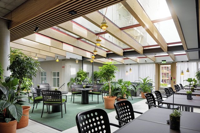 skostredet hotel dining area