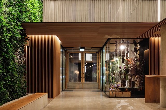 skostredet hotel entrance area