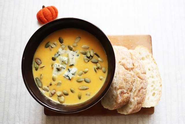 Pot of soup.